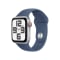 Apple Watch SE GPS 40mm Silver Aluminium Case with Denim Sport Band - S/M #1