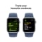 Apple Watch SE GPS 40mm Silver Aluminium Case with Denim Sport Band - S/M #6