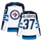 AJ Sports Connor Hellebuyck Signed Winnipeg Jets White Jersey