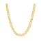 ORO Jewelry - Gold Vermeil 20” Men's Curb Chain Necklace