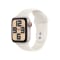 Apple Watch SE GPS + Cellular 40mm Starlight Aluminium Case with Starlight Sport Band - S/M #1