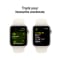 Apple Watch SE GPS + Cellular 40mm Starlight Aluminium Case with Starlight Sport Band - S/M #6