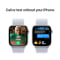 Apple Watch Series 10 GPS 42mm Silver Aluminium Case with Blue Cloud Sport Loop #7