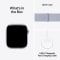 Apple Watch Series 10 GPS 42mm Silver Aluminium Case with Blue Cloud Sport Loop #8