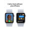 Apple Watch SE GPS + Cellular 40mm Silver Aluminium Case with Blue Cloud Sport Loop #4