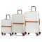 CHAMPS Vintage II Collection 3-Piece Hard side Luggage Set - Ivory #1