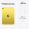 Apple iPad Wi-Fi 256GB - Yellow #8