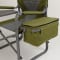 Coleman - XL Director's Chair with Side Table and 9 Can Soft Cooler - Green/Gray #3