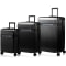CHAMPS Onyx II 3-Piece Luggage Set - Black #1