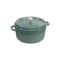 Staub 5.2L/5.5QT Round Cocotte 26cm - Eucalyptus #1