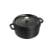 Staub 5.2L/5.5QT Round Cocotte 26cm - Black #1