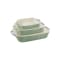 Staub Ceramic 3pc Rectangular Baking Dish Set - Eucalyptus #1