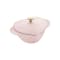 Staub 1.75L / 1.85QT Heart Cocotte - Sorbet Rose #1