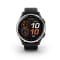 Garmin® Approach® S44 Silver Aluminum Bezel with Black Silicone Band 43 mm Smartwatch
