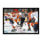 Frameworth Wayne Gretzky and Mario Lemieux 20x29 Canvas Framed 1986 All-Star Game