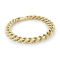 Oro Jewelry Gold Finish Steel Curb Bracelet