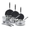 Bobby Flay by GreenPan ™ Stainless Steel Nonstick 12-Piece Cookware Set