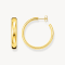Thomas Sabo Chunky Gold-plated Medium Hoop Earrings #2
