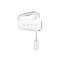 SMEG Hand Mixer 50's Style - White #3