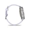 Garmin® Venu® 4 41mm Smartwatch-Silver with Periwinkle Silicone Band #3
