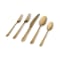 Fable Flatware Set 20pc - Matte Gold #1