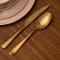 Fable Flatware Set 20pc - Matte Gold #2