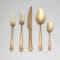 Fable Flatware Set 20pc - Matte Gold #4