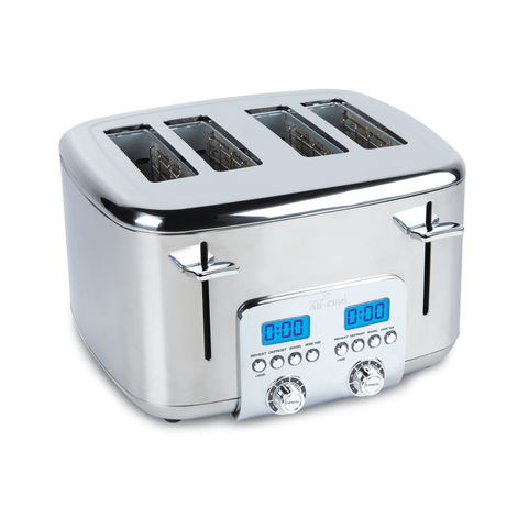 ALL-CLAD 4-Slice Digital Toaster - Stainless Steel #1