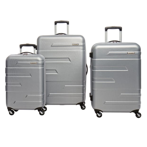 Samsonite Stratford 3-Piece Nested Set – Silver #1