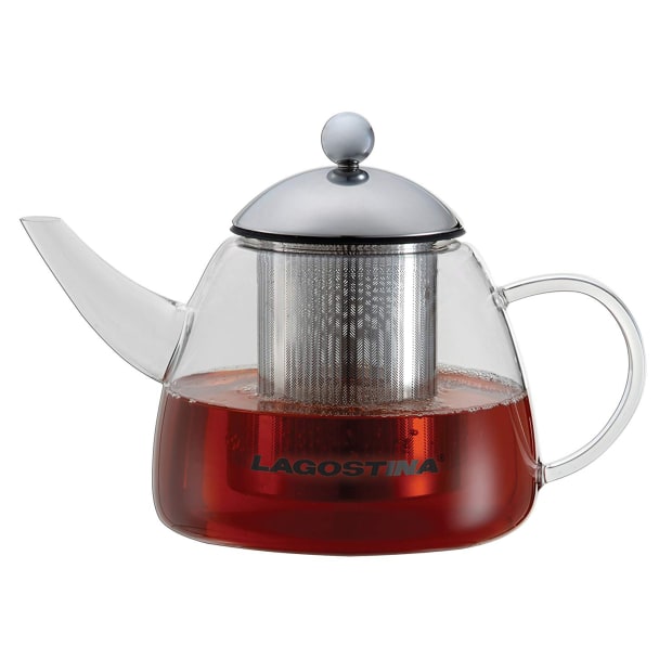 Lagostina® Glass Teapot with Loose Leaf Tea Infuser