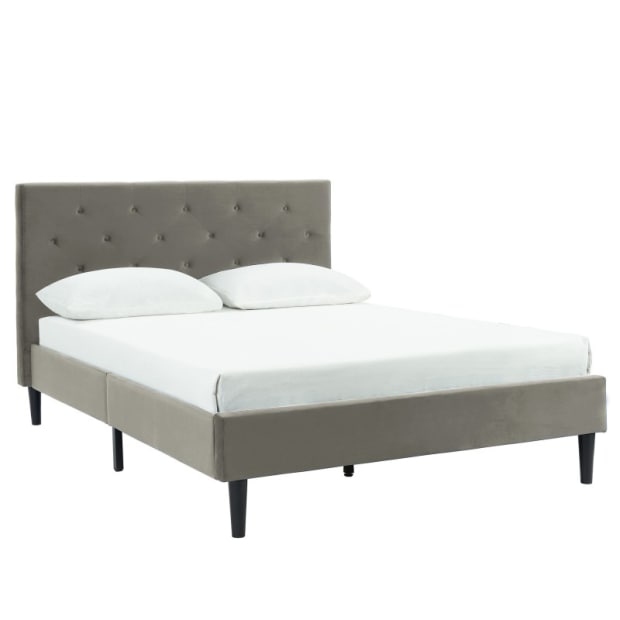 Worldwide Home Furnishings Armando 54'' Bed - Grey #1