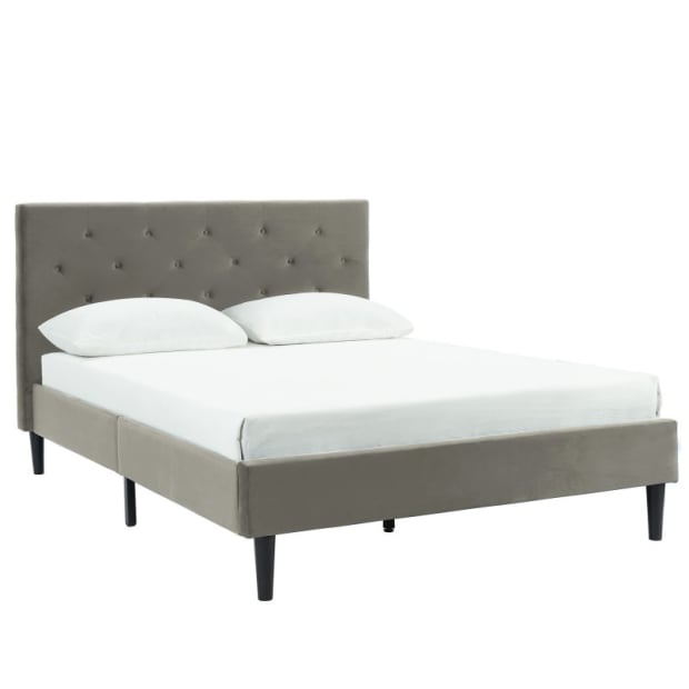 Worldwide Home Furnishings Armando 60'' Bed - Grey #1