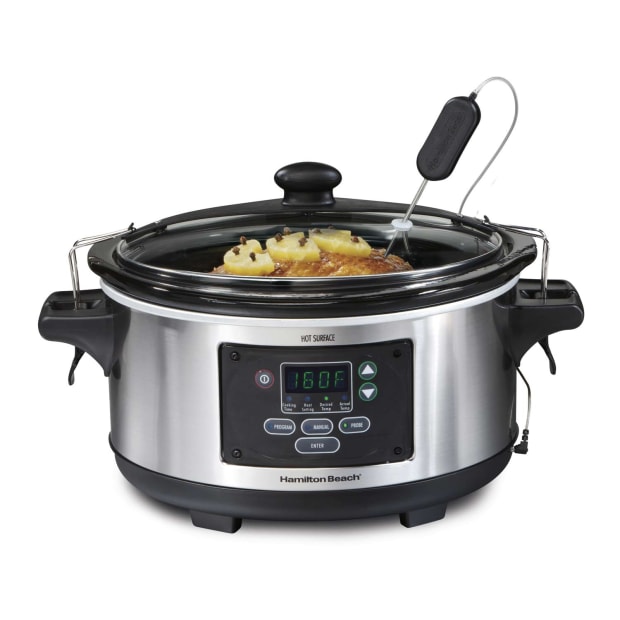 Get Hamilton Beach® Set & Forget® 6-Quart Programmable Slow Cooker and
