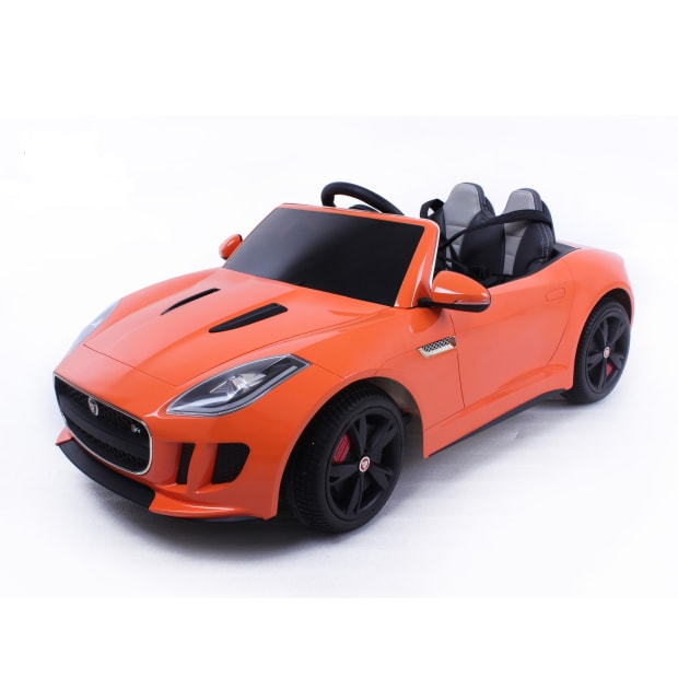 Kool Karz® Jaguar F-TYPE Electric Ride On Toy Car - Orange #1