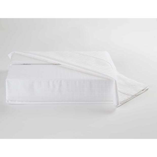 Athena Tassy 300TC Bamboo Sheet Set - White - Queen