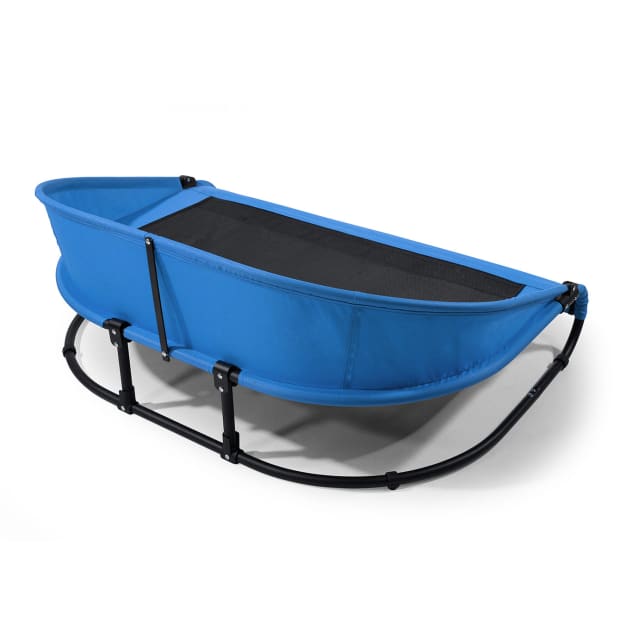 Gen7Pets® Cool-Air Cot™ 30" Pet Bed - Trailblazer Blue #1