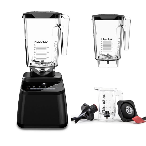 Blendtec Designer 650 Blender with WildSide+ and Twister Jar - Black #1