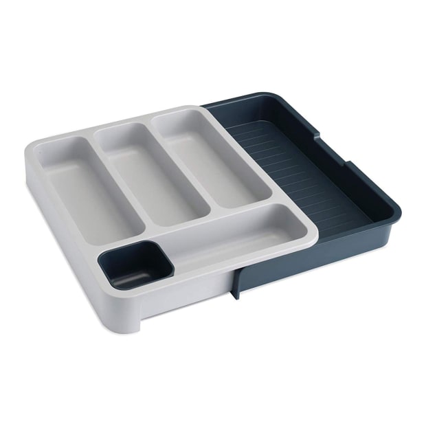 Joseph® Joseph DrawerStore™ Expandable Cutlery Tray - Grey/Dark Grey #1