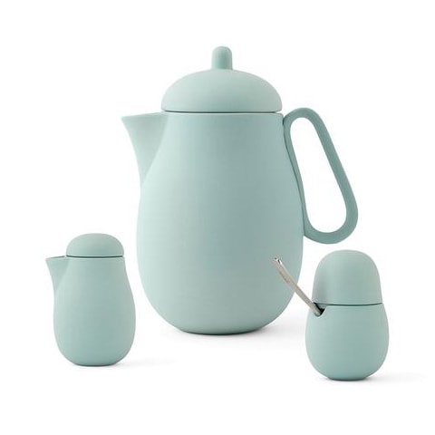 Viva Scandinavia® Nina™ Tea Set & Milk and Sugar - Peppermint