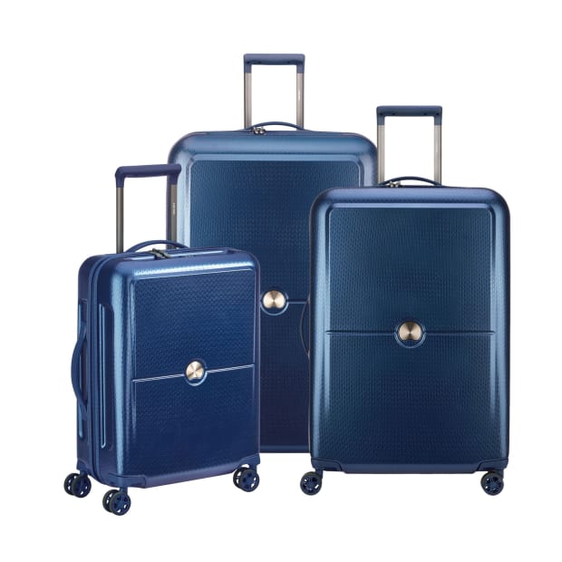 Delsey Turenne 3Piece Luggage Set Navy AIR MILES
