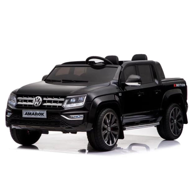 Kool Karz® 2-Seater Volkswagen Amarok Electric Ride On Toy Car - Black