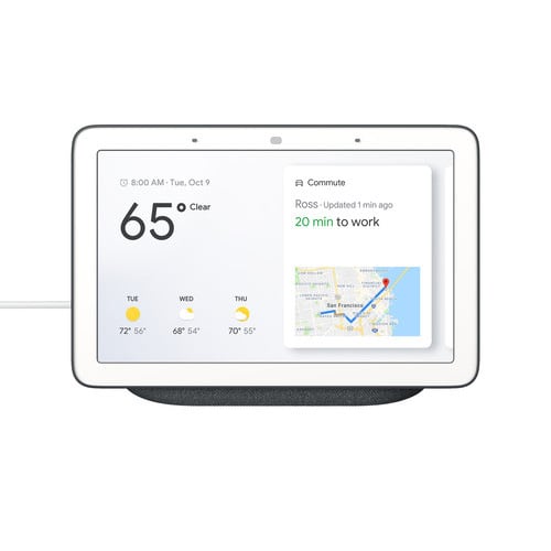 Google Nest Hub with Google Assistant - Charcoal #1