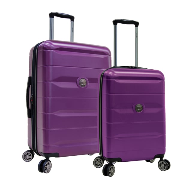 Delsey Comete 2.0 2-Piece Luggage Set - Purple