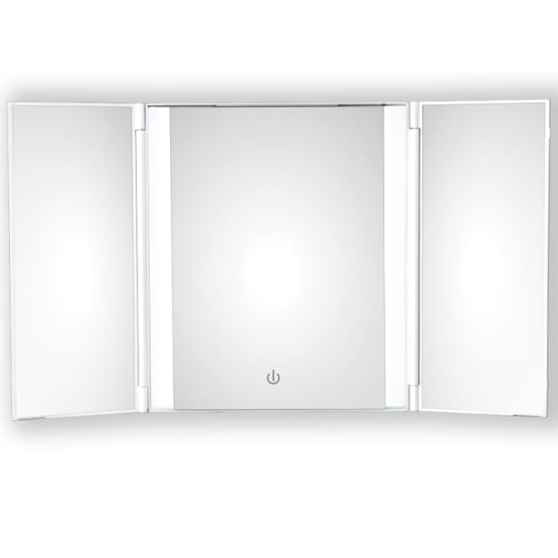 Conair® True Glow™ 1X Trifold LED Cosmetic Mirror #1