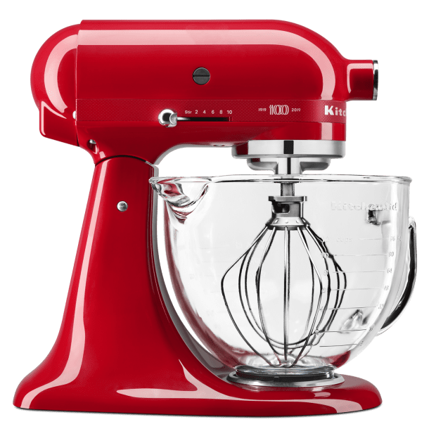 KitchenAid® 100 Year Limited Edition Queen of Hearts 5-Quart Tilt-Head Stand Mixer - Passion Red #1