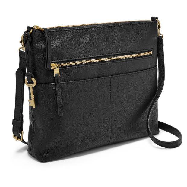 Fossil Fiona Large Crossbody Bag - Black #1
