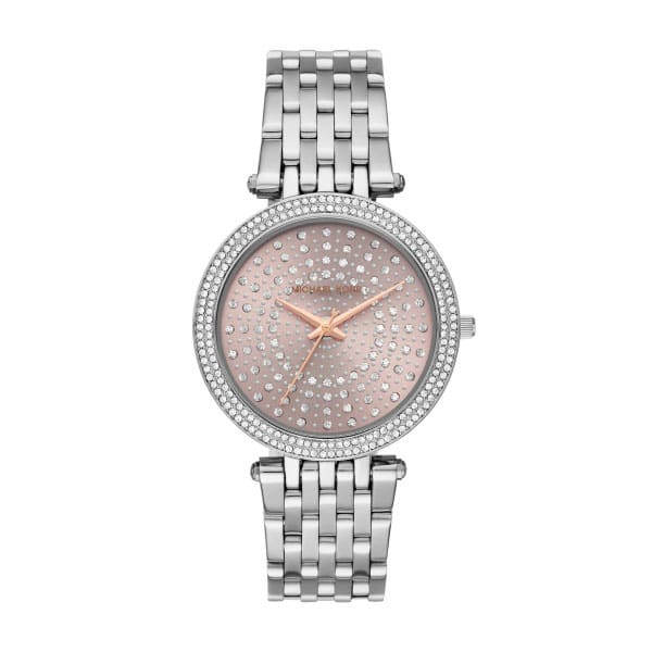 Michael Kors Darci Celestial Pavé Silver-Tone Watch #1