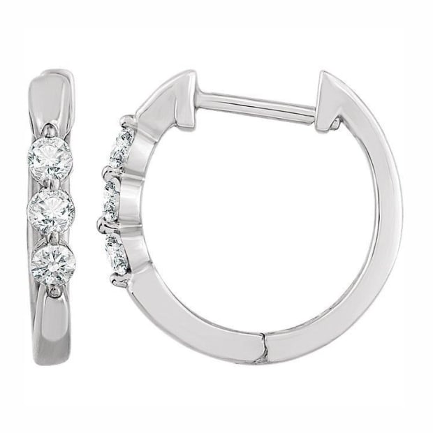 Karing 10KW Hoop Earrings