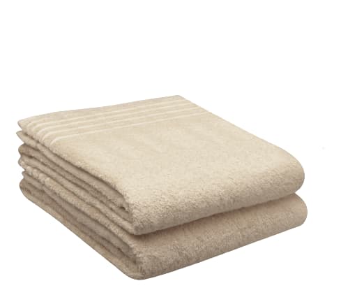 LuxeportSPA 2-Piece Bamboo Bath Sheet Set - Linen