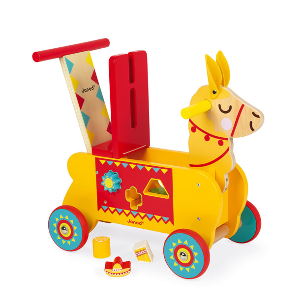 Janod Llama Ride-On (Wood) #1